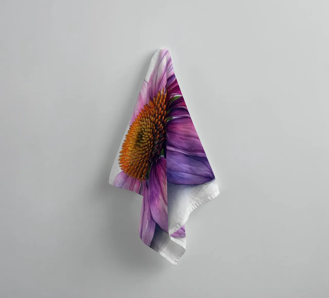 Coneflower 1 towel by Bold Blooms