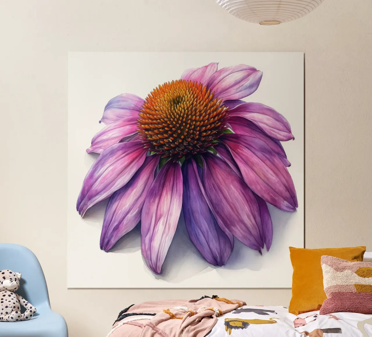 Coneflower 1 hahnemühle by Bold Blooms