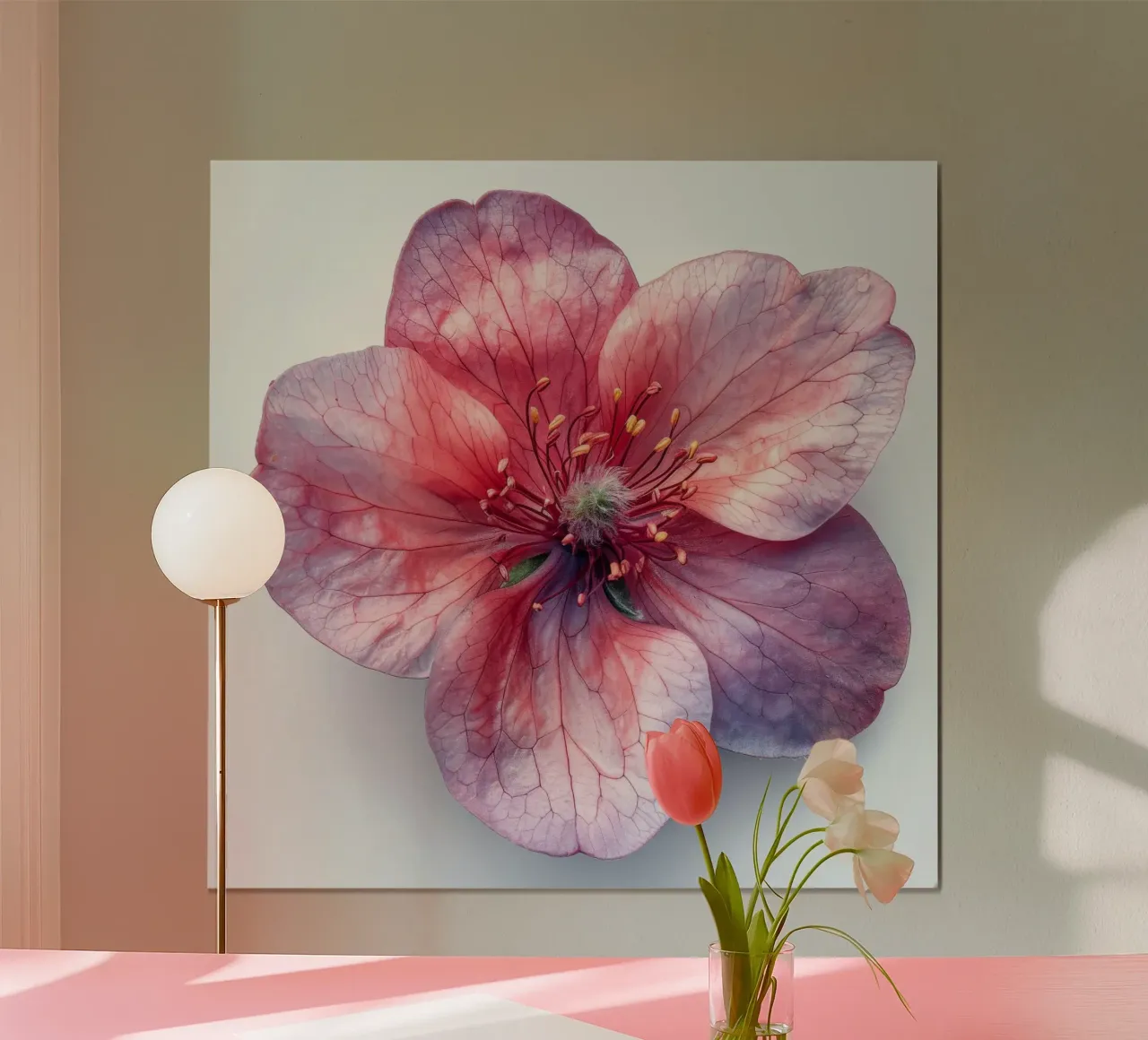 Coral Bells Flower 2 poster by Bold Blooms