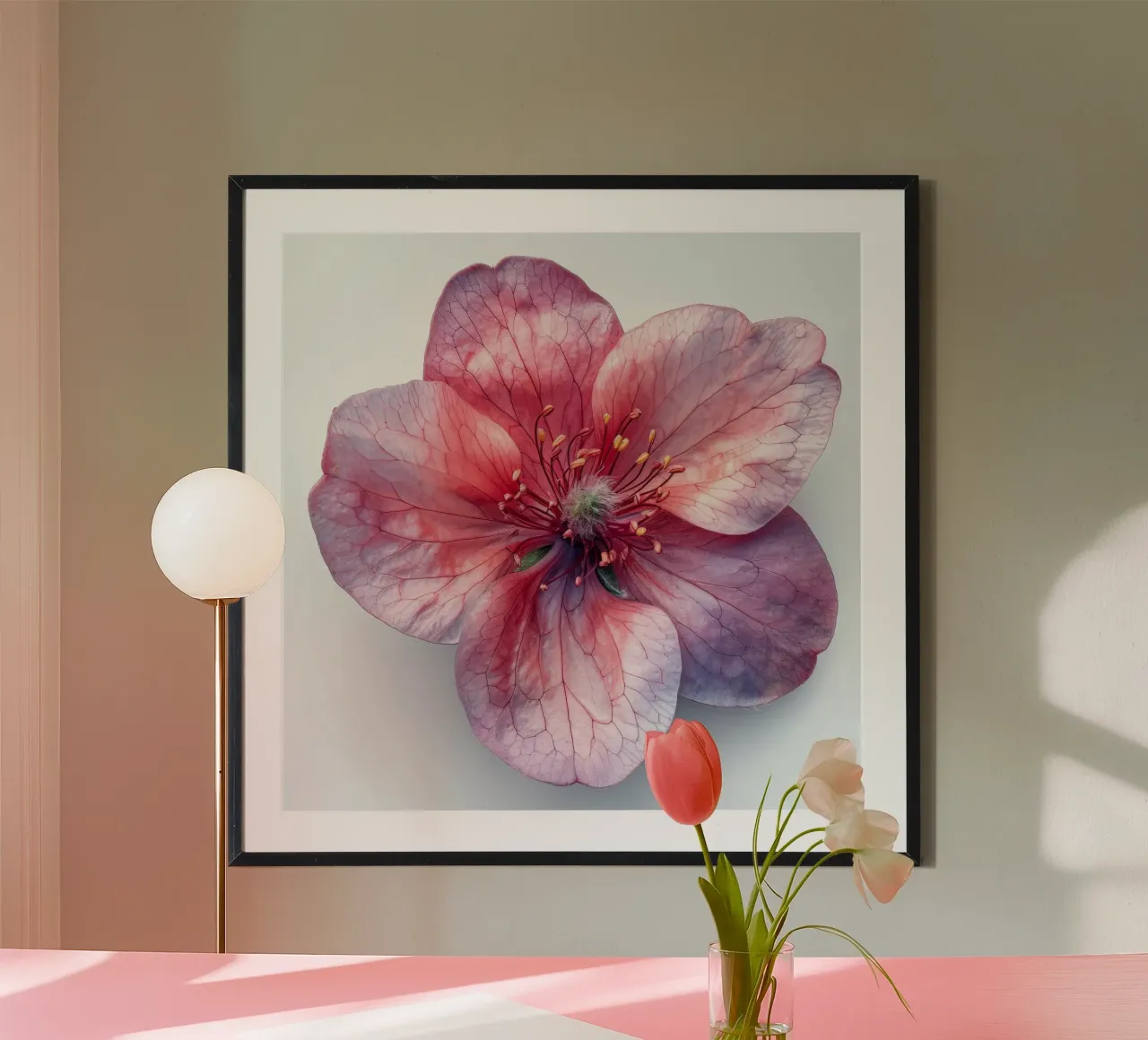 Coral Bells Flower 2 poster by Bold Blooms
