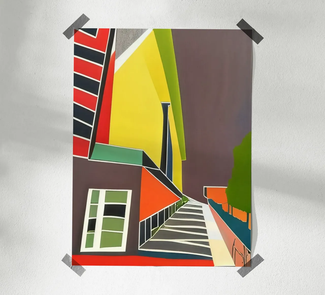 Sightseeing_Excursion_Munich_5 poster by Abstract Art by LK