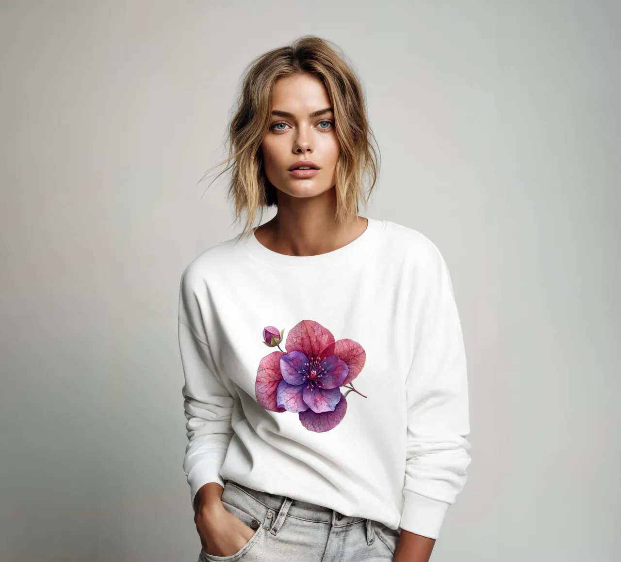 Campane di corallo Fiore 4 felpa da Bold Blooms
