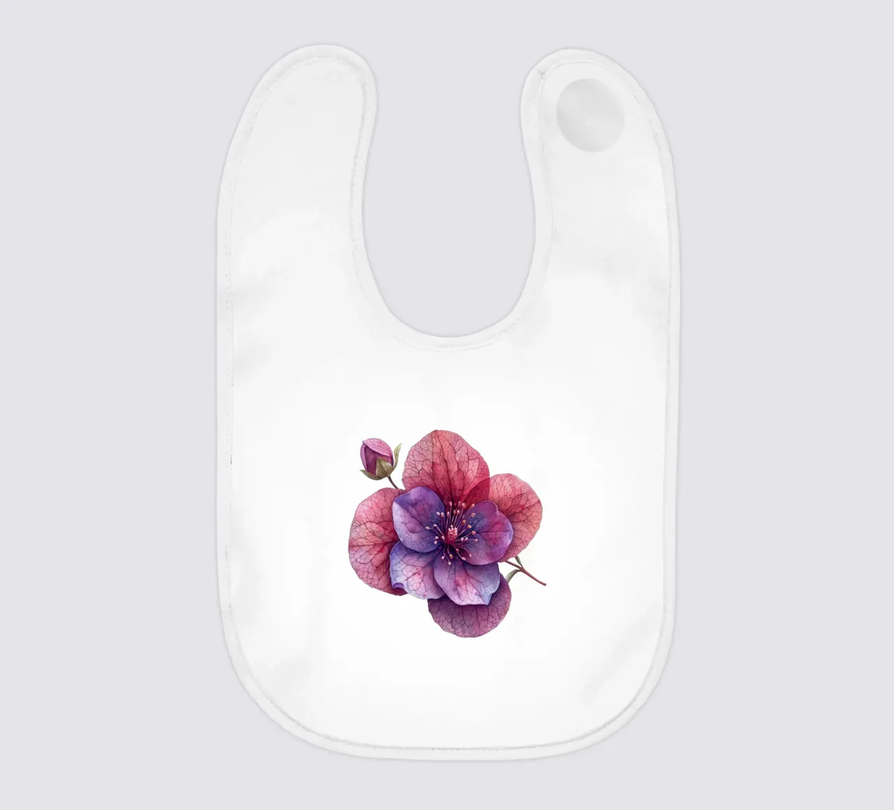Campane di corallo Fiore 4 bavaglino da Bold Blooms