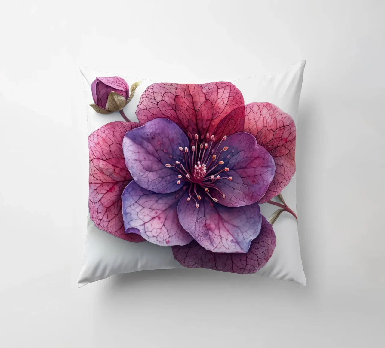 Campane di corallo Fiore 4 cuscino da Bold Blooms