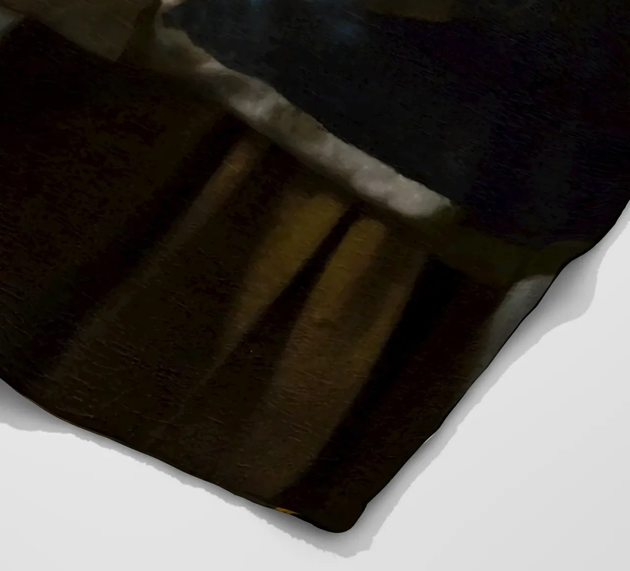 Johannes Vermeer - Frau hält eine Waage Fleecedecke von William Store