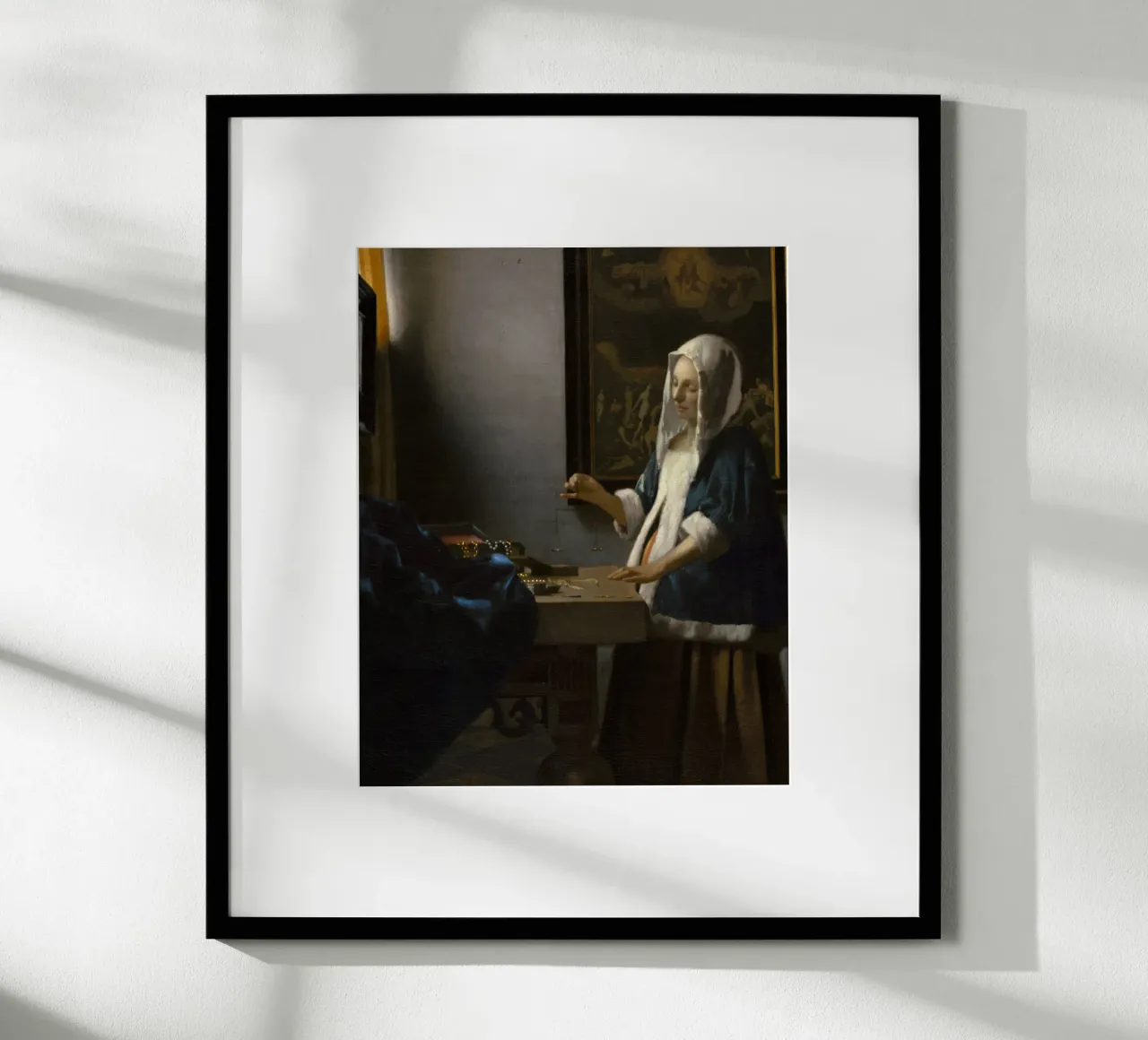 Johannes Vermeer - Woman Holding a Balance hahnemühle van William Store