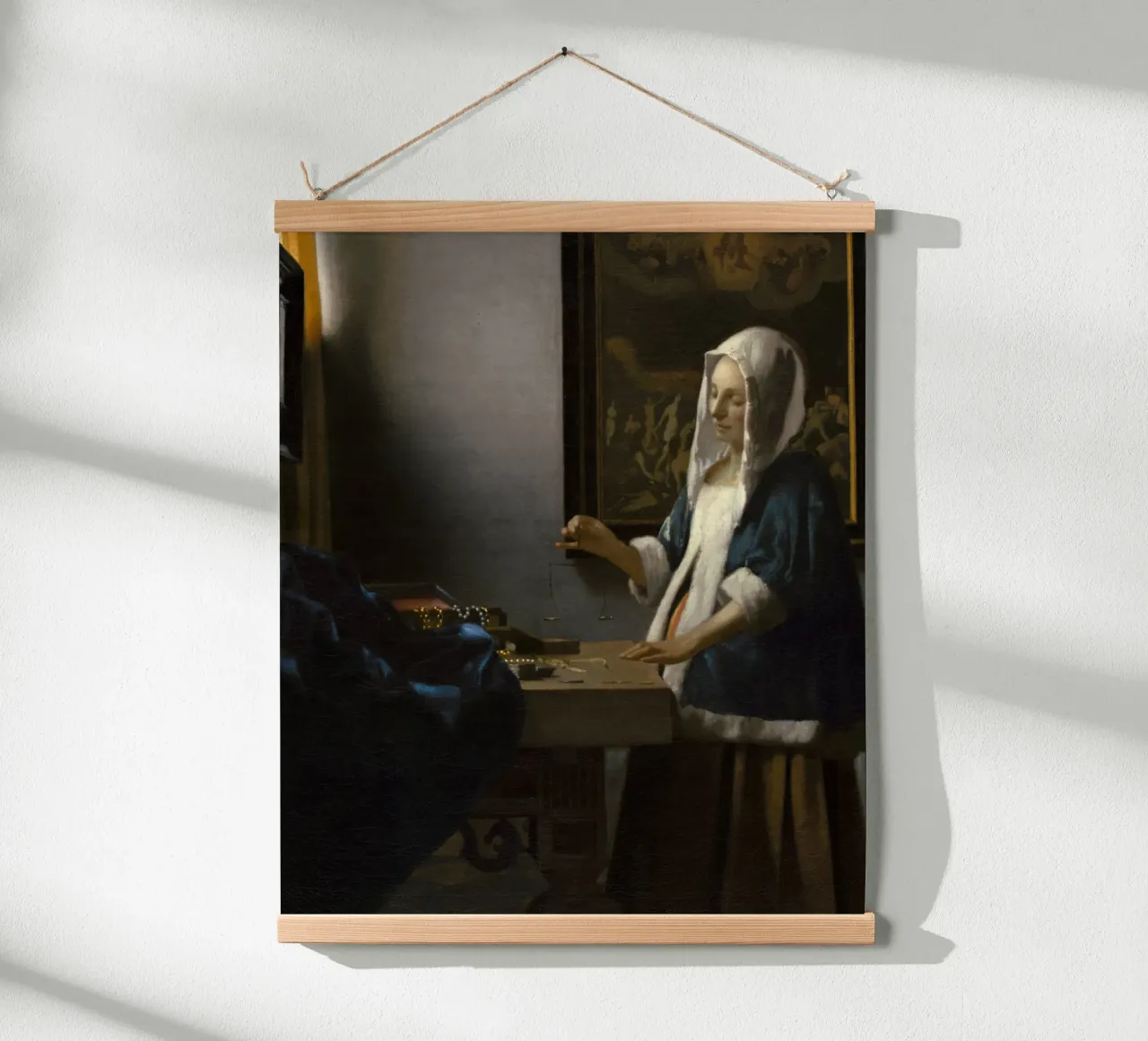 Johannes Vermeer - Woman Holding a Balance hahnemühle van William Store