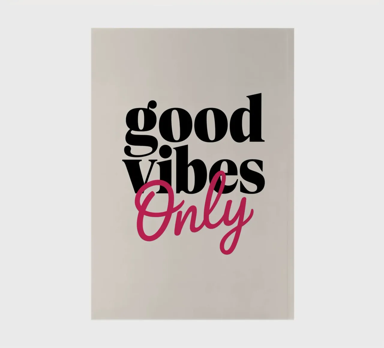 SOLO BUONE VIBRAZIONI diario da logic