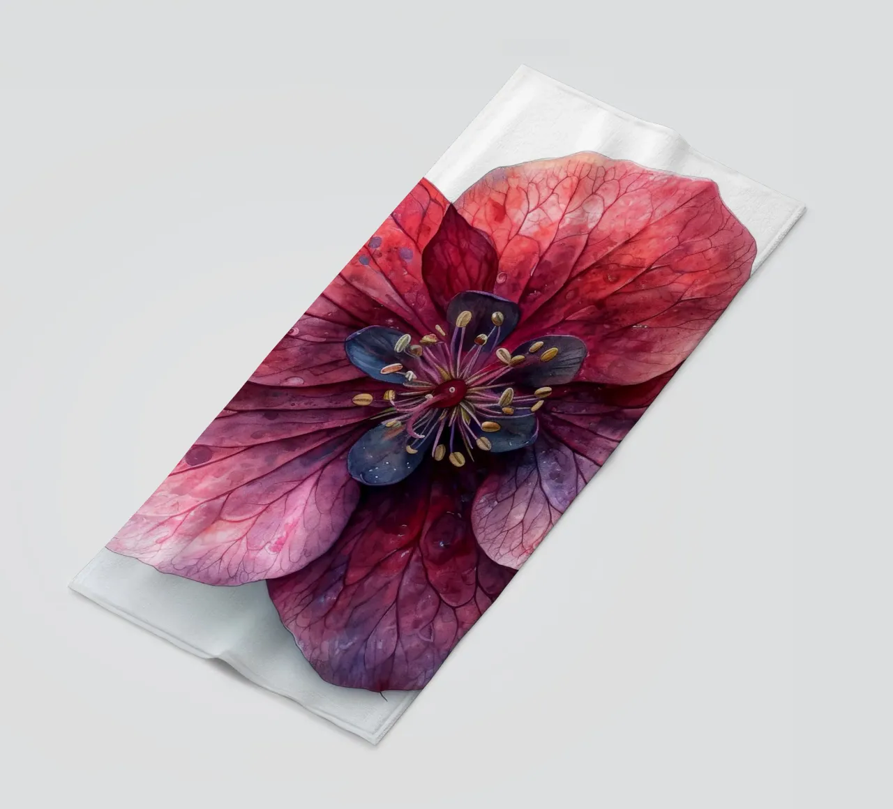 Campane di corallo Fiore 1 telo mare da Bold Blooms