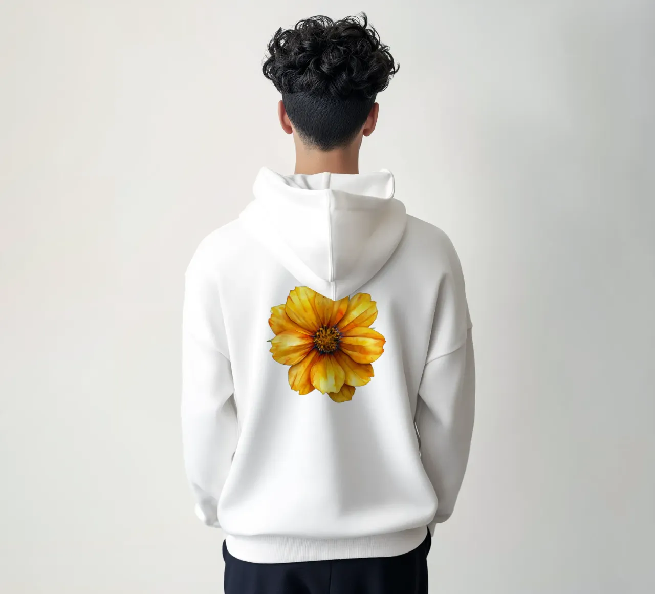 Fiore di coreopsis 2 felpa con cappuccio da Bold Blooms