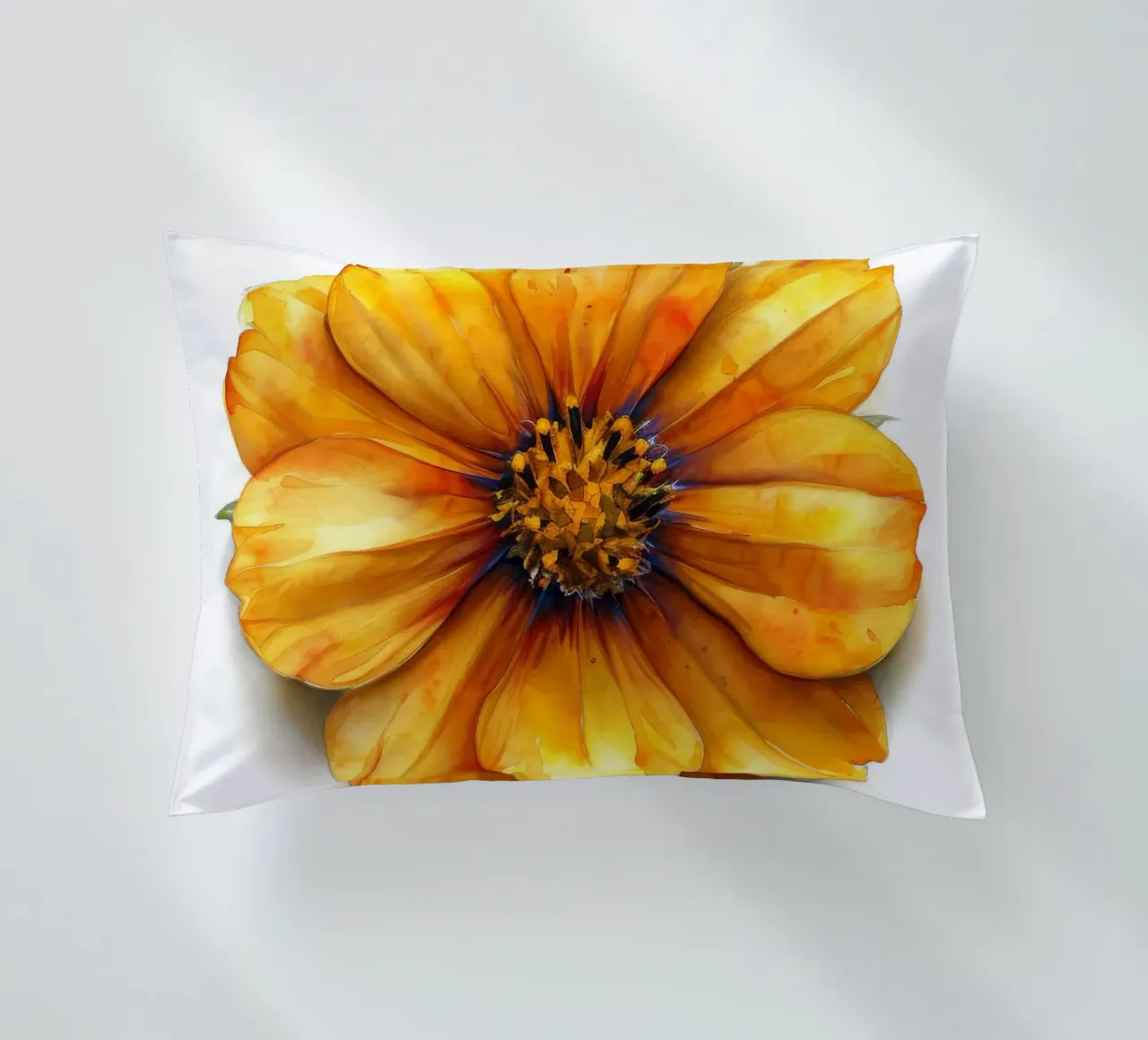 Fiore di coreopsis 2 cuscino da Bold Blooms