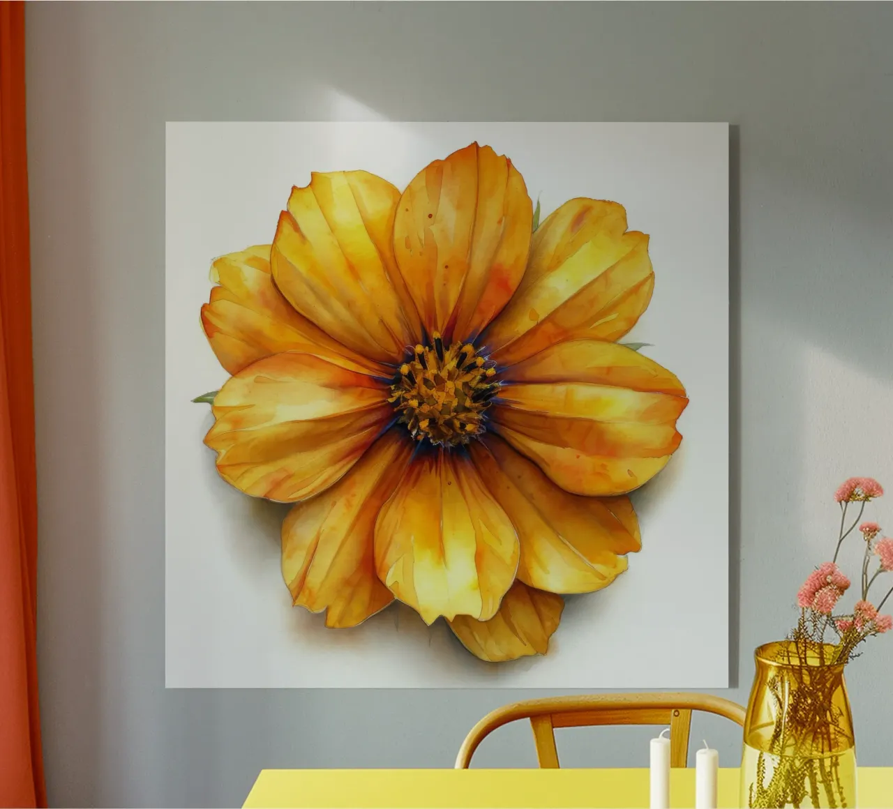 Fiore di coreopsis 2 plexiglass da Bold Blooms