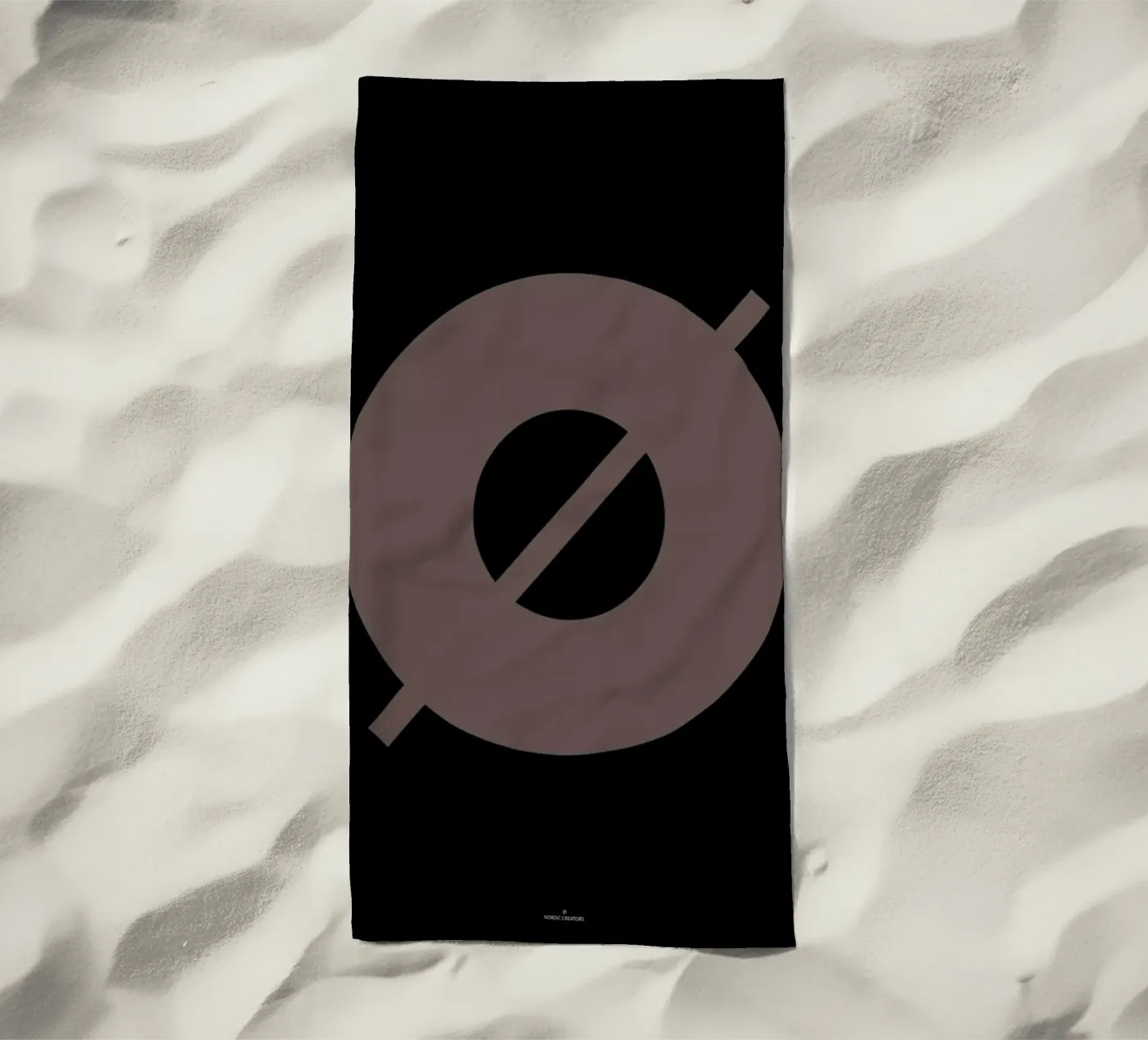 Ø strandhanddoek van Nordic Creators
