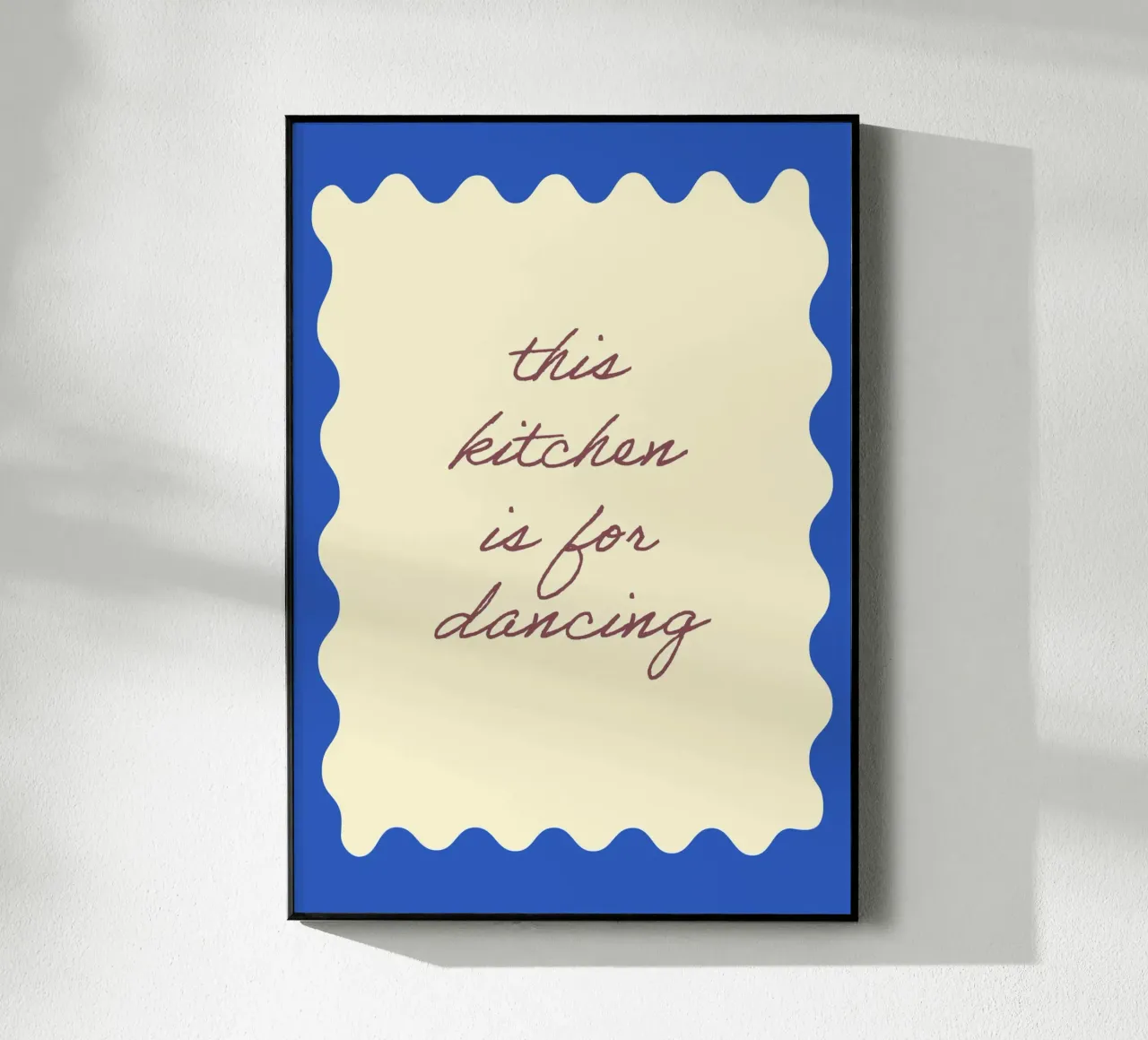 This kitchen is for dancing plexiglass da Poster Print Studio