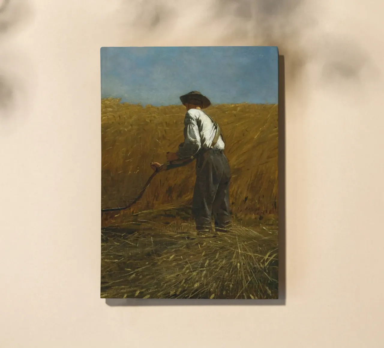 Winslow Homer - The Veteran in a New Field notebook by William Store