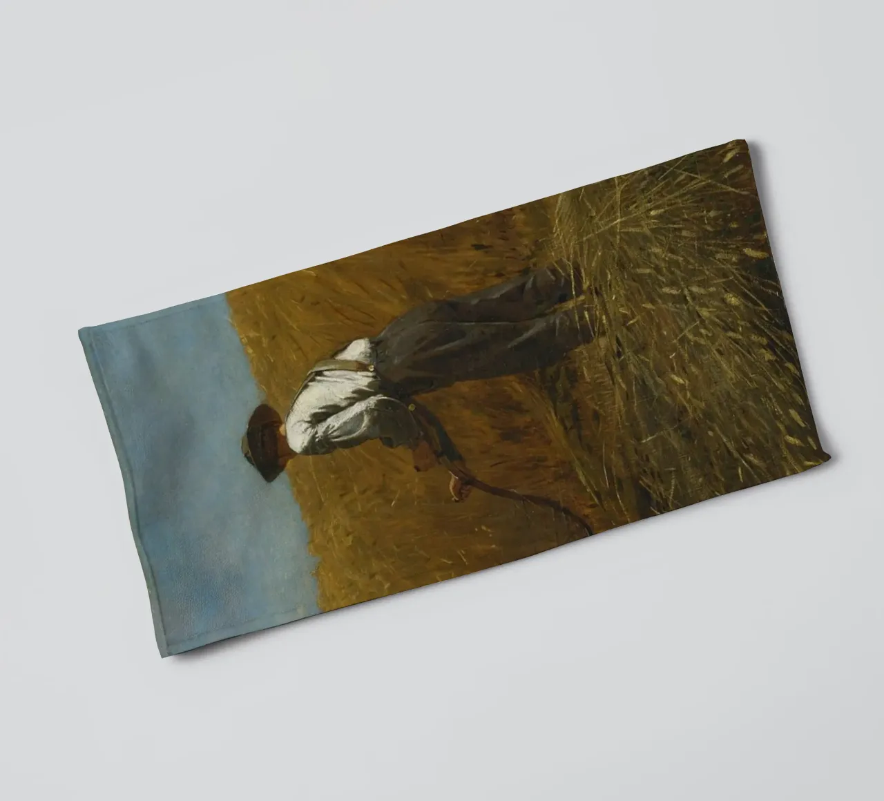 Winslow Homer - The Veteran in a New Field towel by William Store
