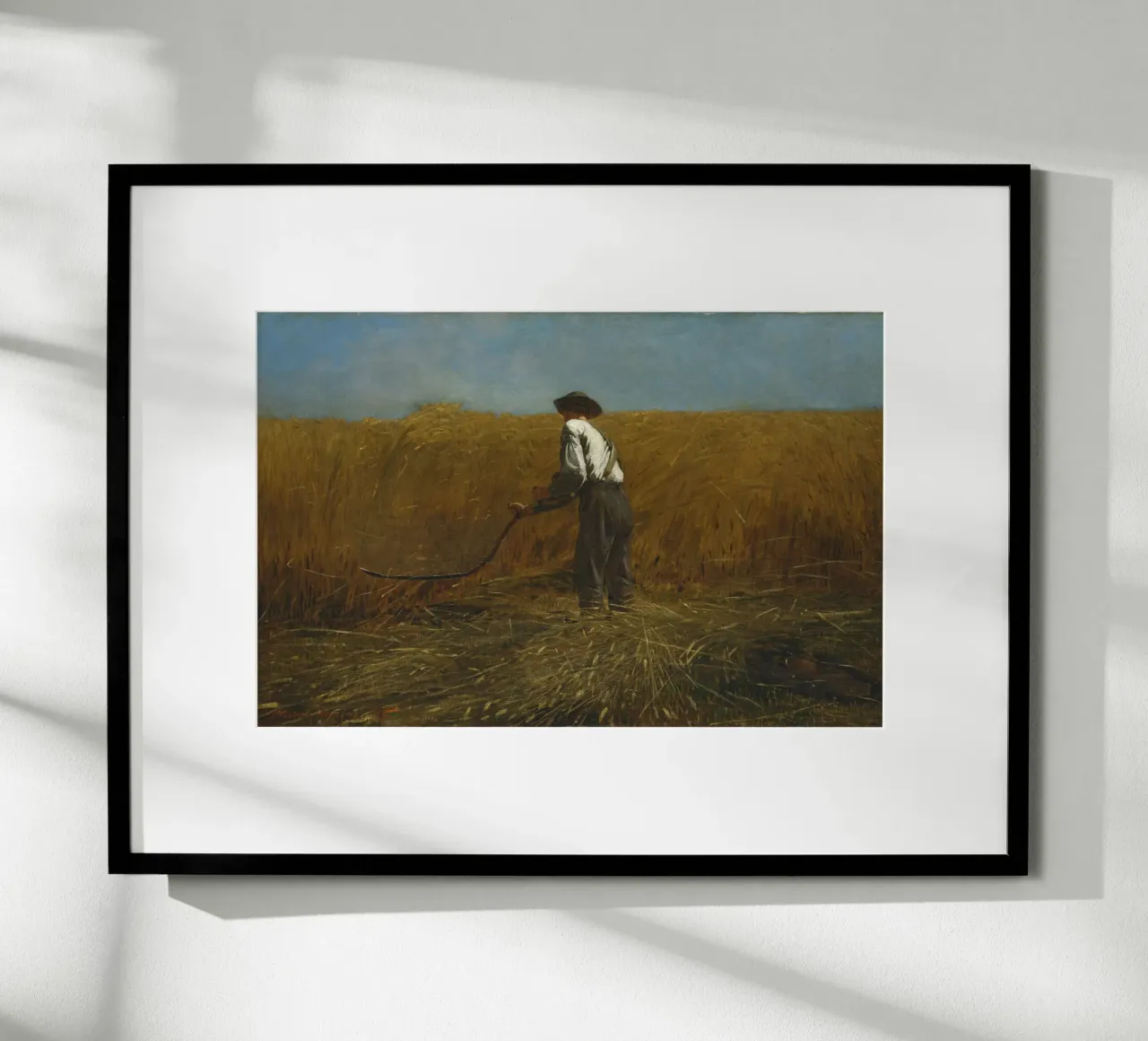 Winslow Homer - The Veteran in a New Field hahnemühle by William Store