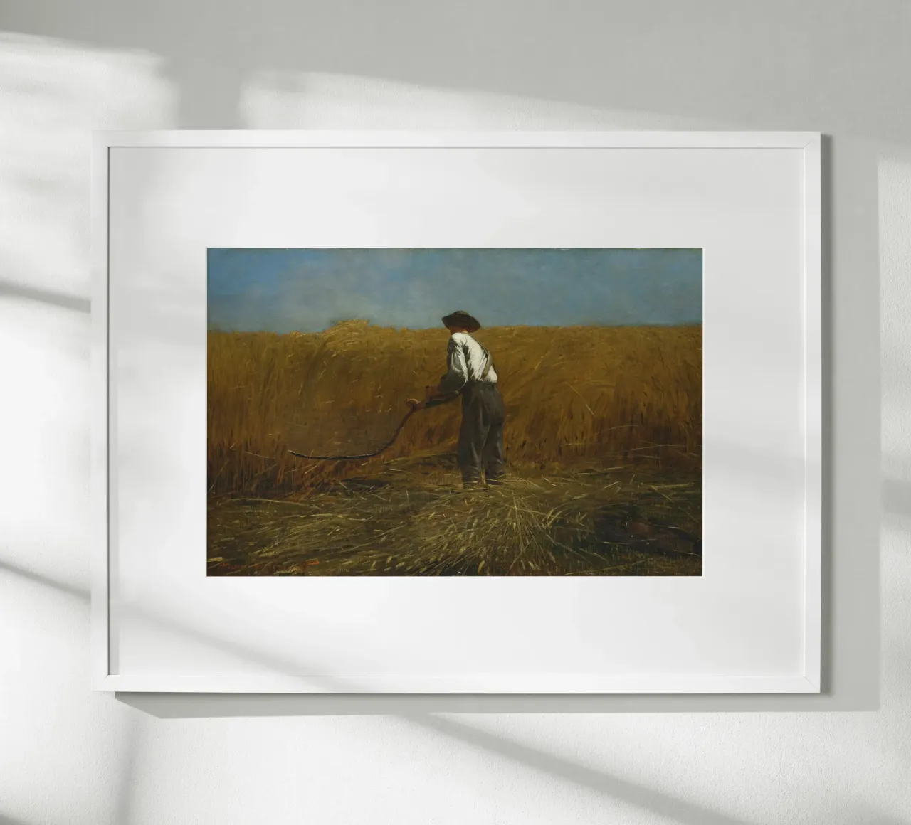 Winslow Homer - The Veteran in a New Field hahnemühle by William Store
