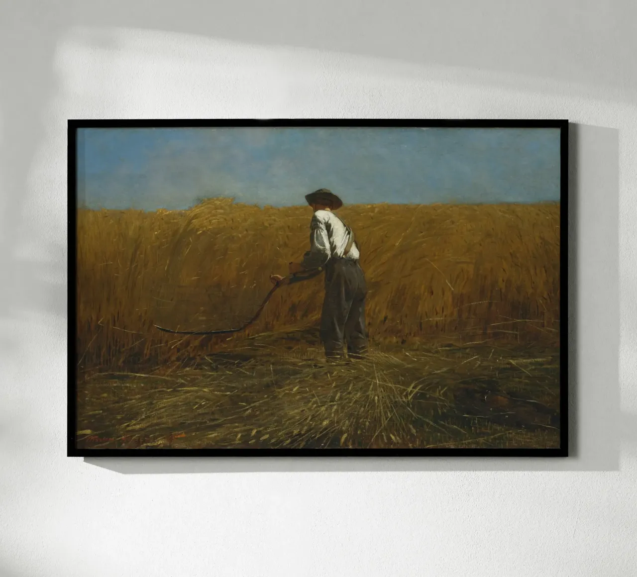 Winslow Homer - The Veteran in a New Field hahnemühle by William Store