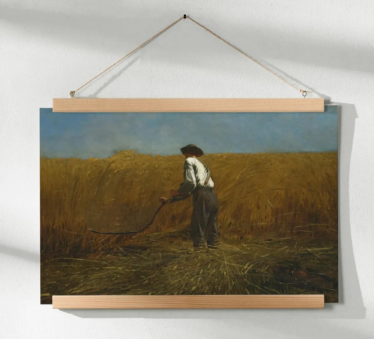 Winslow Homer - The Veteran in a New Field hahnemühle by William Store