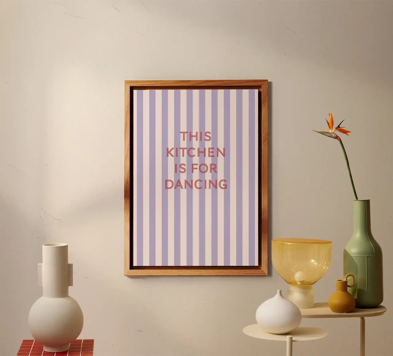 This Kitchen pannello forex da Poster Print Studio