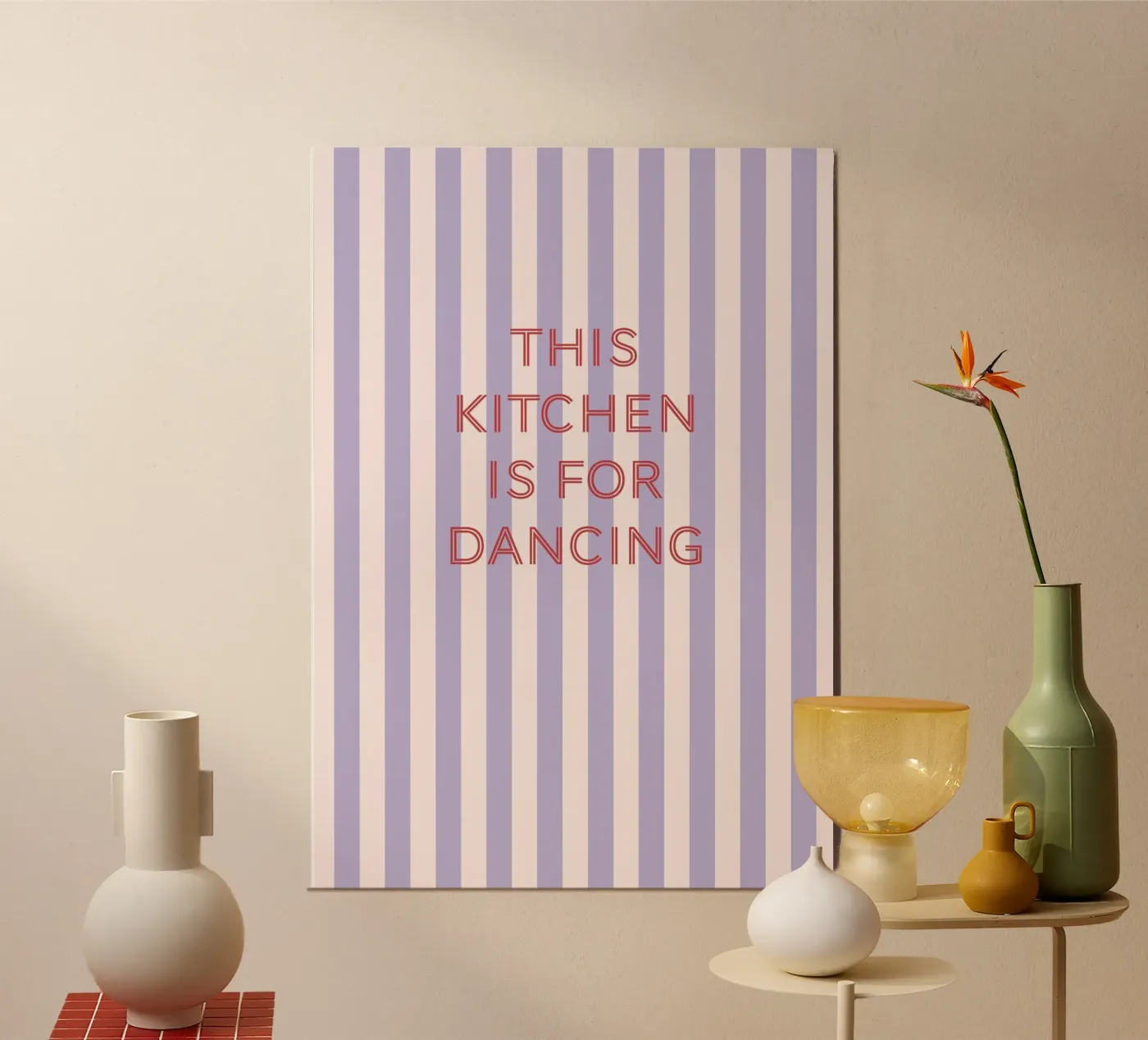 This Kitchen forex plate by Poster Print Studio