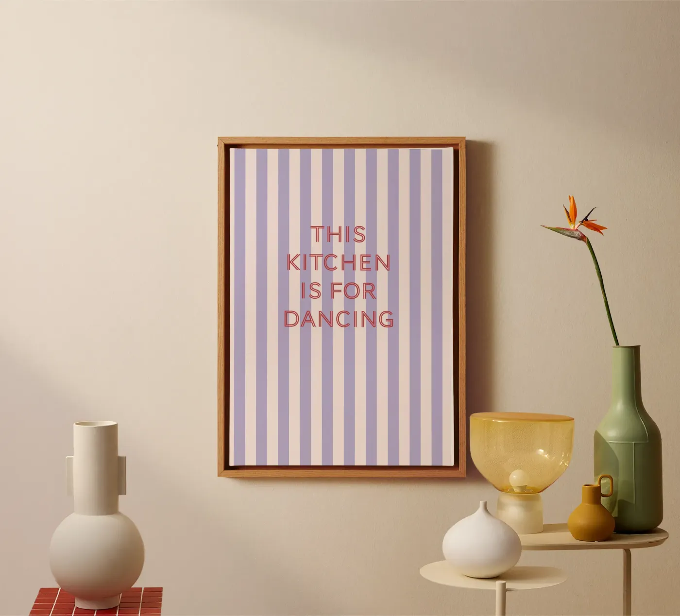 This Kitchen tela da Poster Print Studio