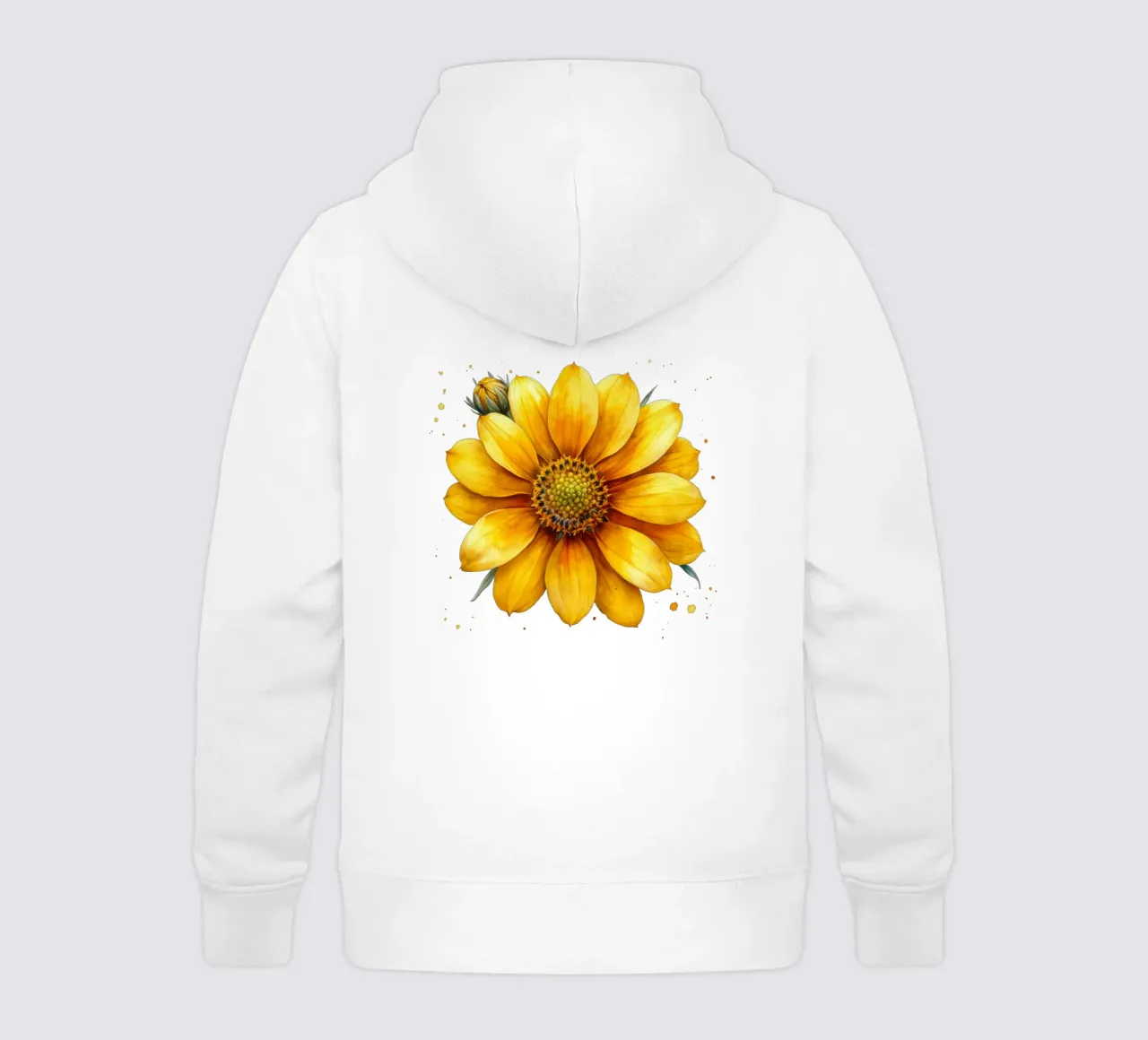 Fiore di coreopsis 3 felpa bambino con cappuccio da Bold Blooms