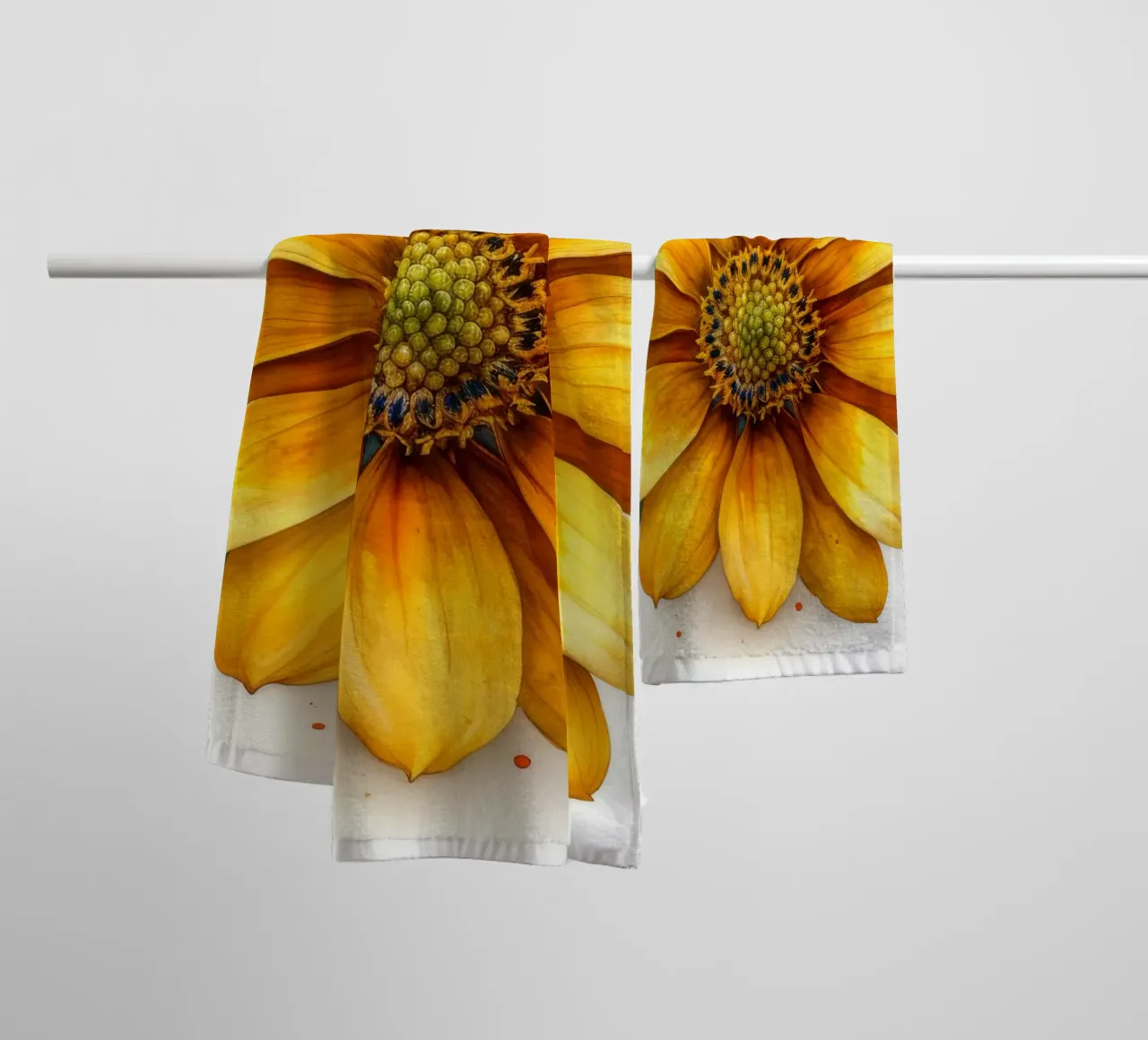 Fiore di coreopsis 3 asciugamano da bagno da Bold Blooms