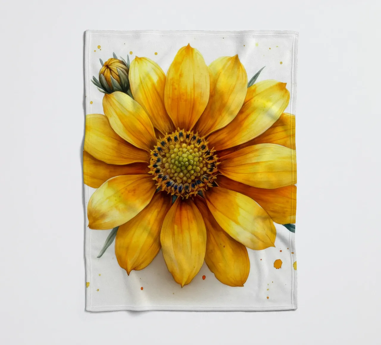 Fiore di coreopsis 3 coperta in pile da Bold Blooms