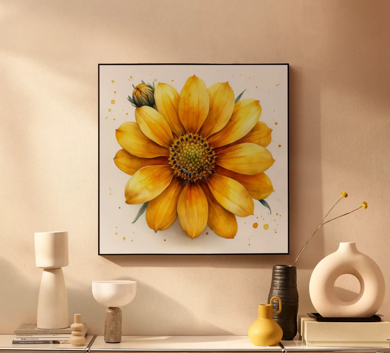 Fiore di coreopsis 3 plexiglass da Bold Blooms
