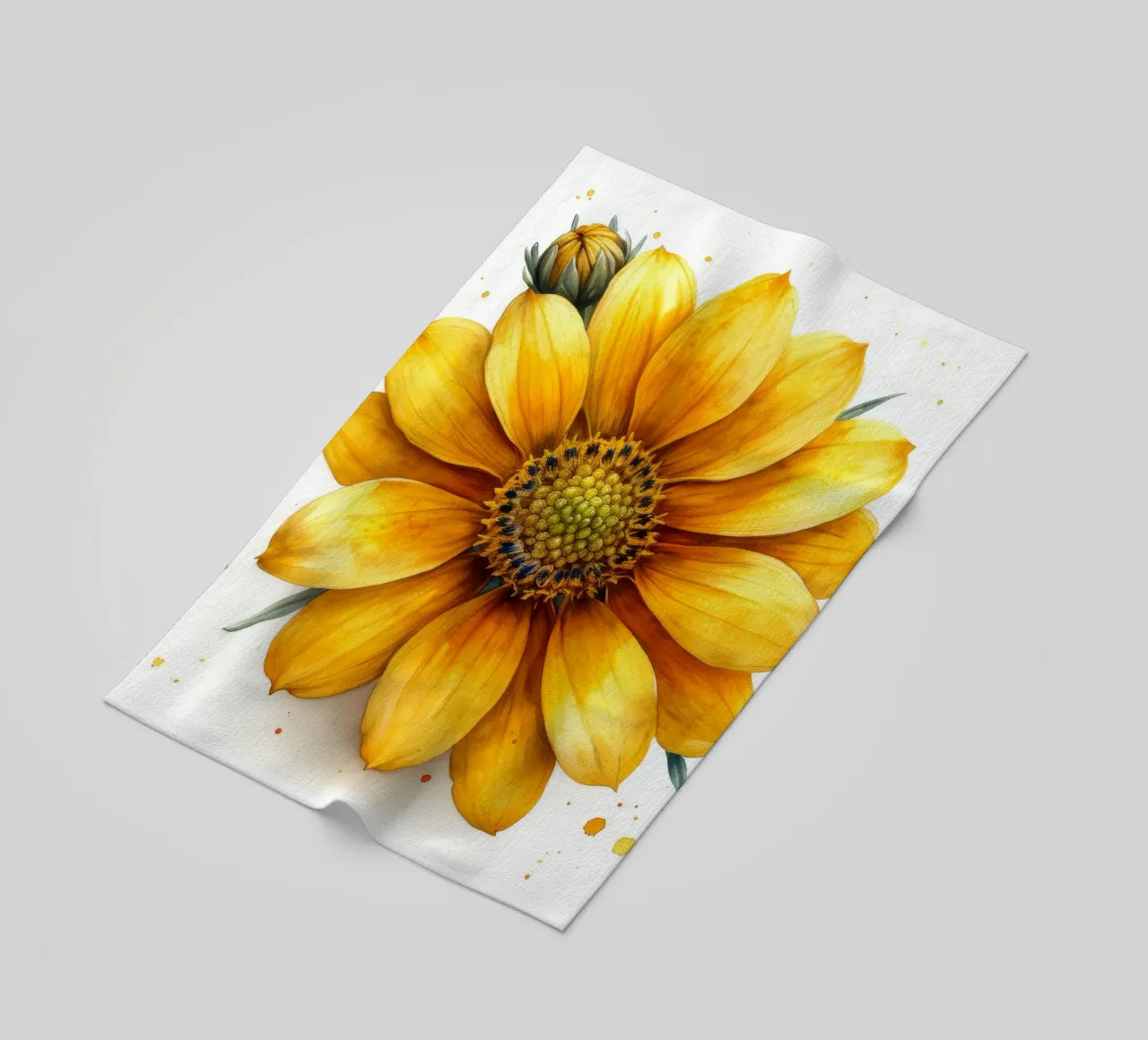 Fiore di coreopsis 3 telo mare da Bold Blooms