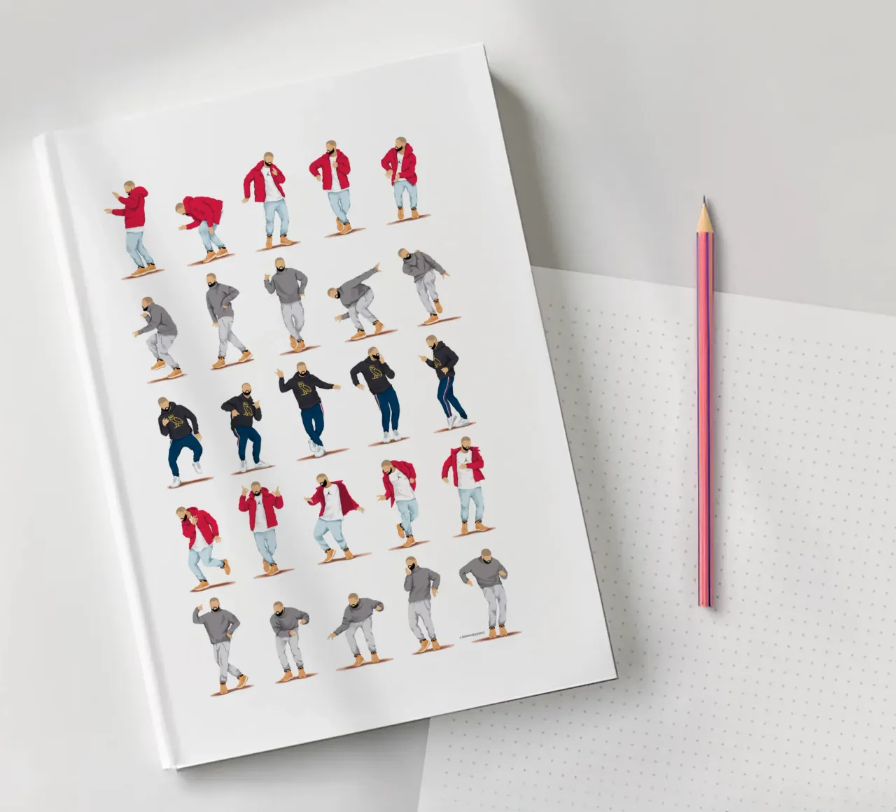 Hotline Bling notitieboek van Nour Tohme