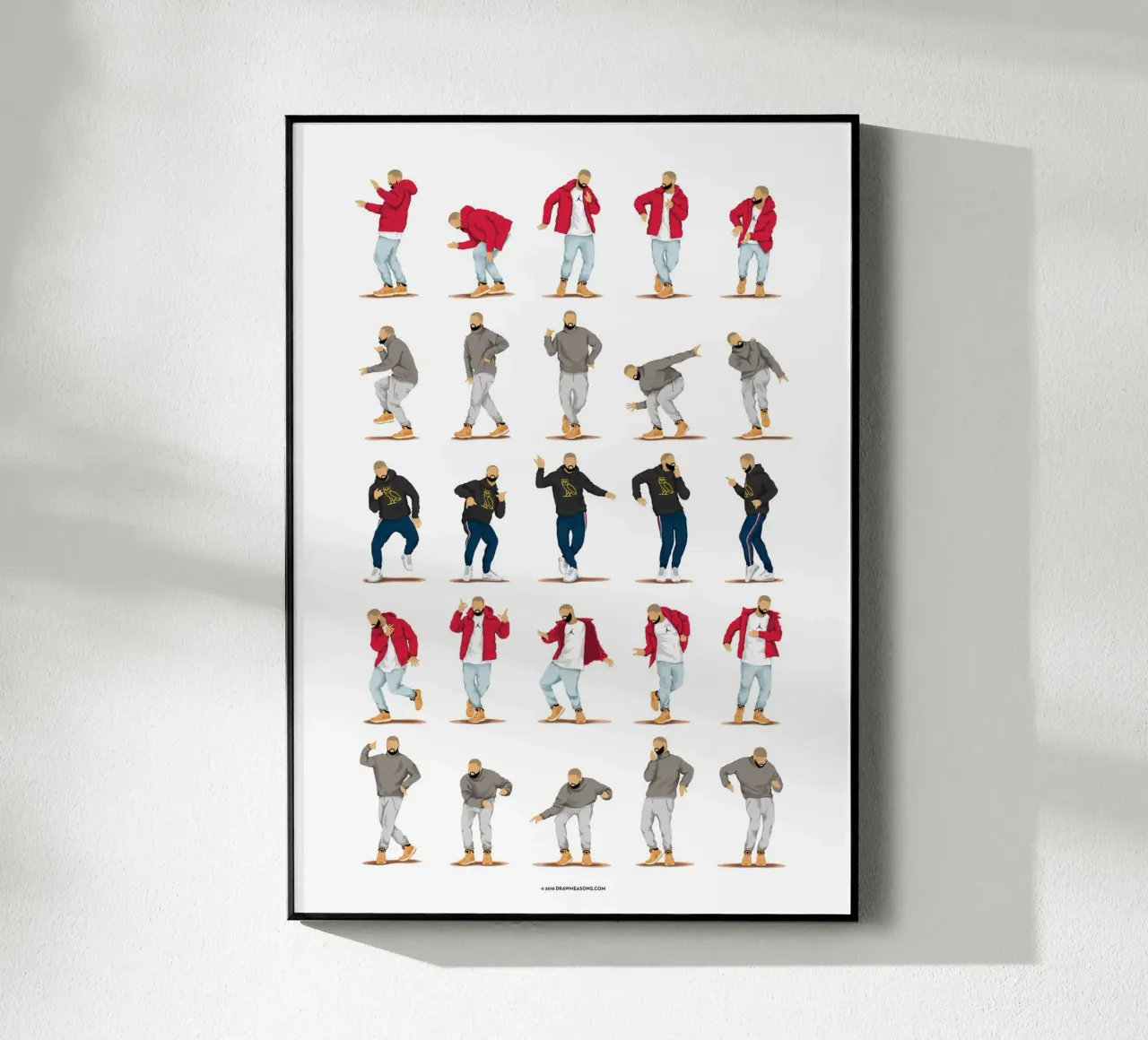 Hotline Bling plexiglass da Nour Tohme