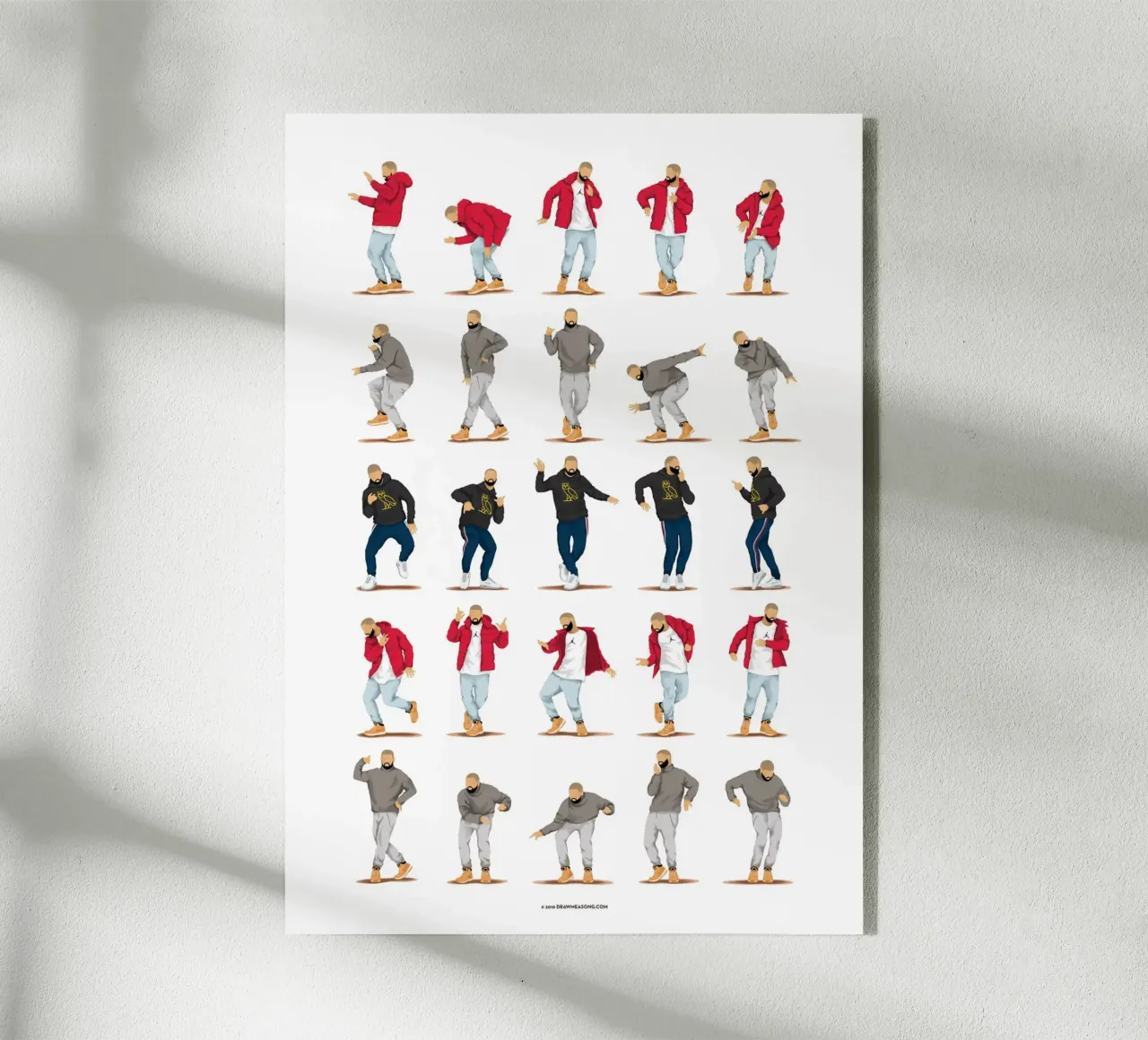 Hotline Bling plexiglass da Nour Tohme