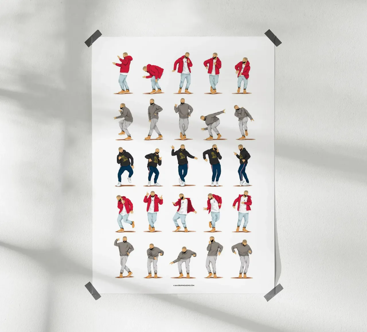 Hotline Bling poster da Nour Tohme