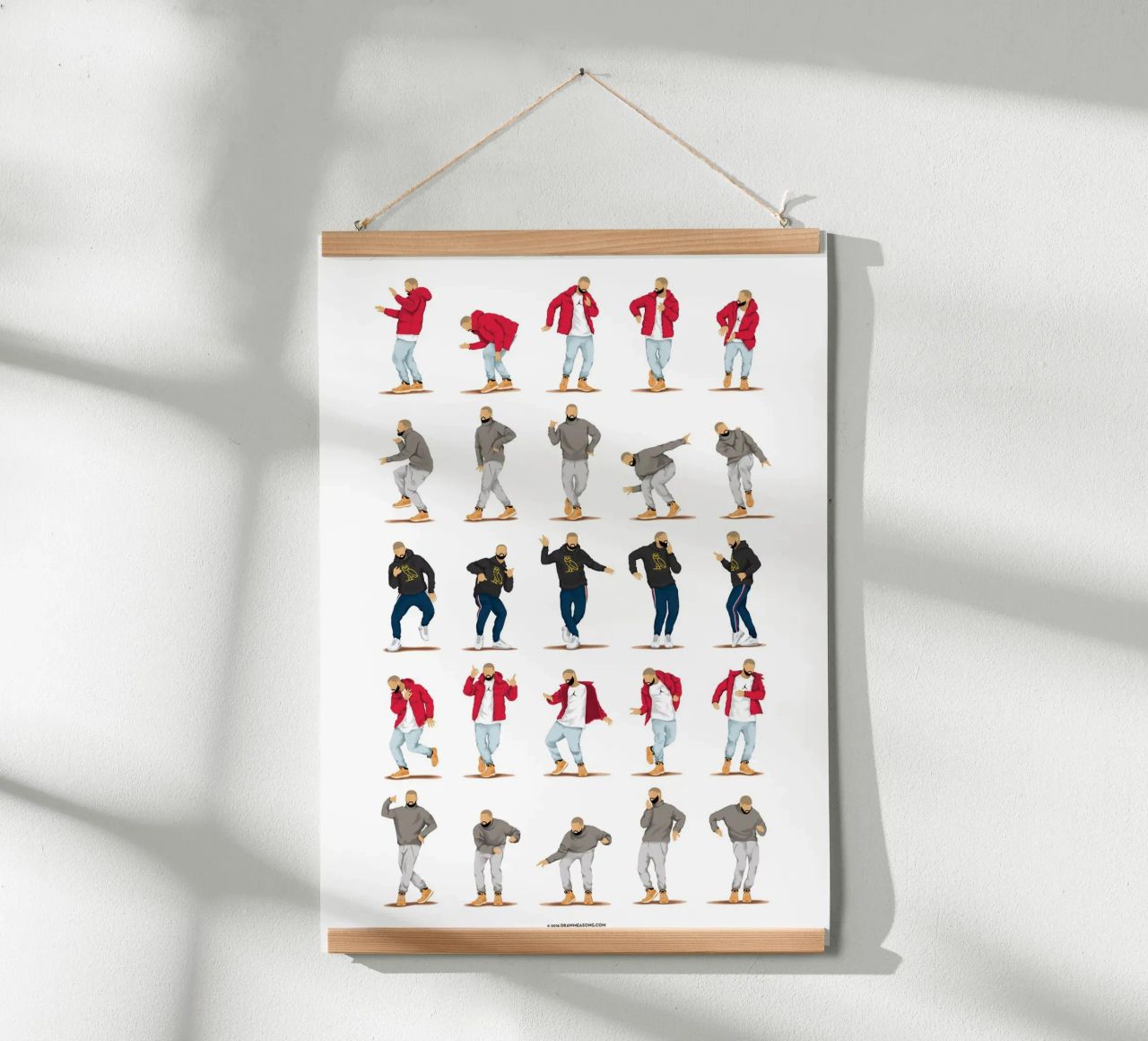Hotline Bling Poster von Nour Tohme