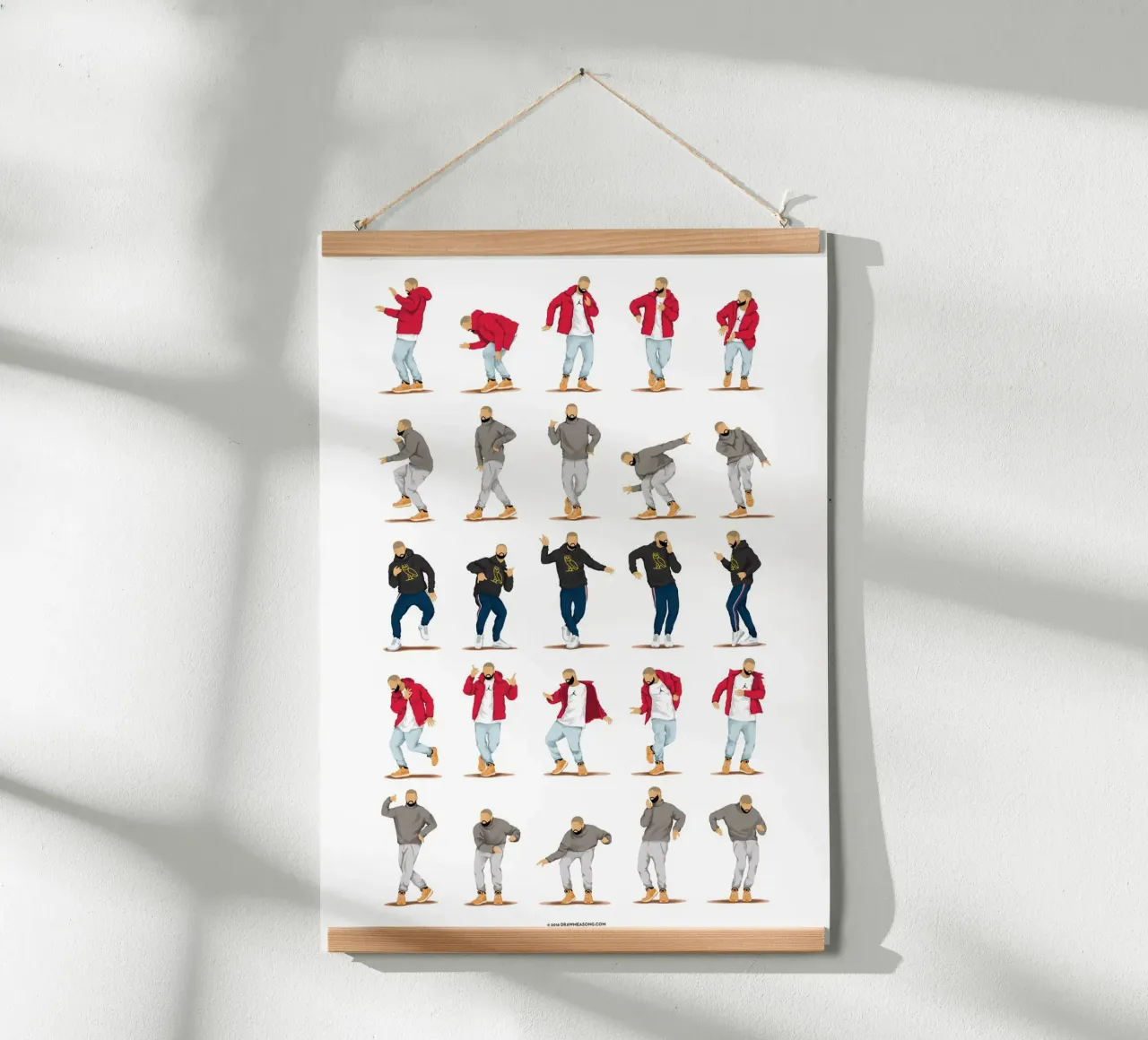 Hotline Bling poster da Nour Tohme