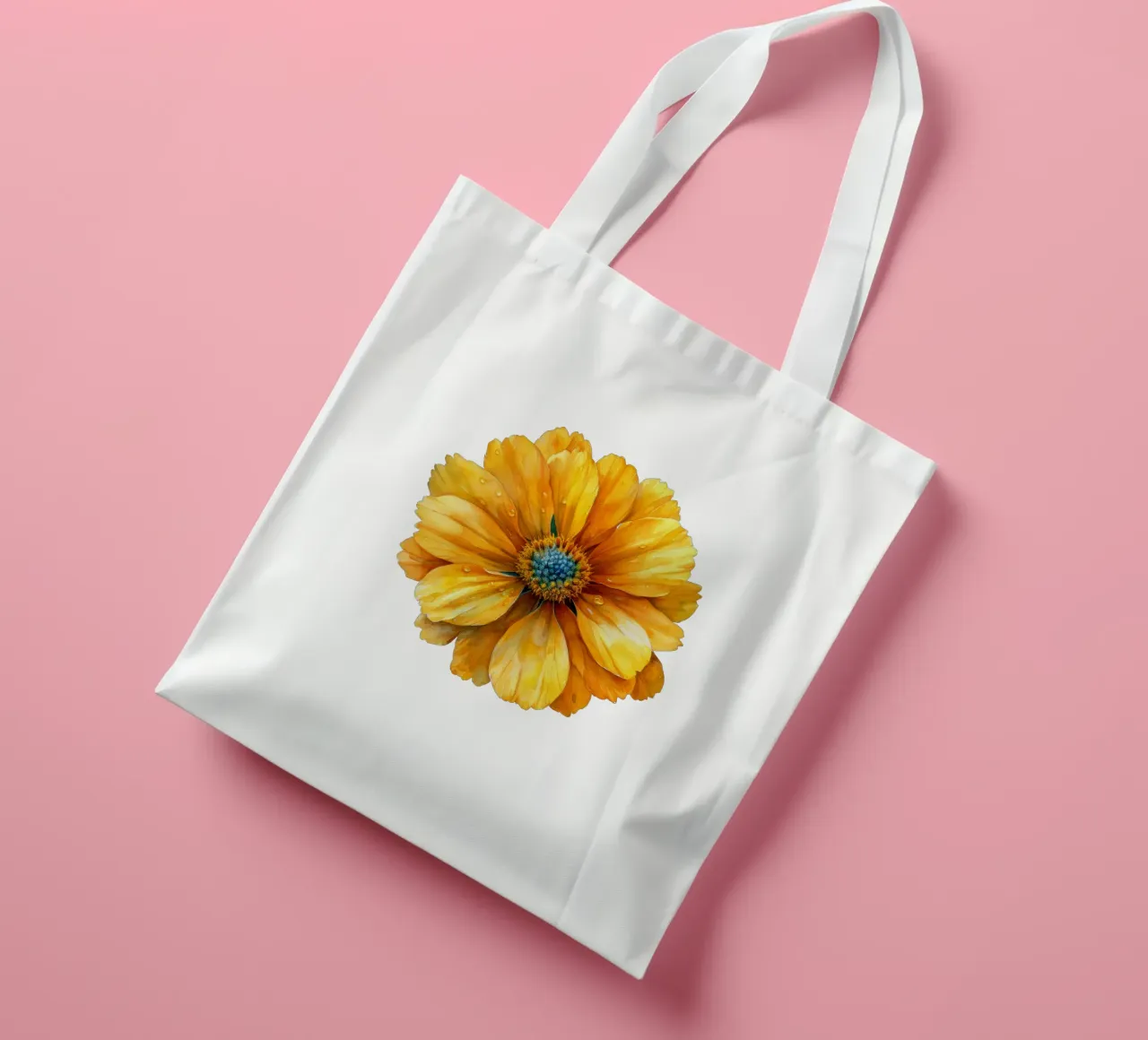 Coreopsis Flower 4 tote bag by Bold Blooms