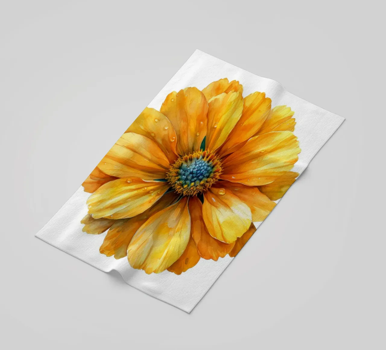 Fiore di coreopsis 4 telo mare da Bold Blooms