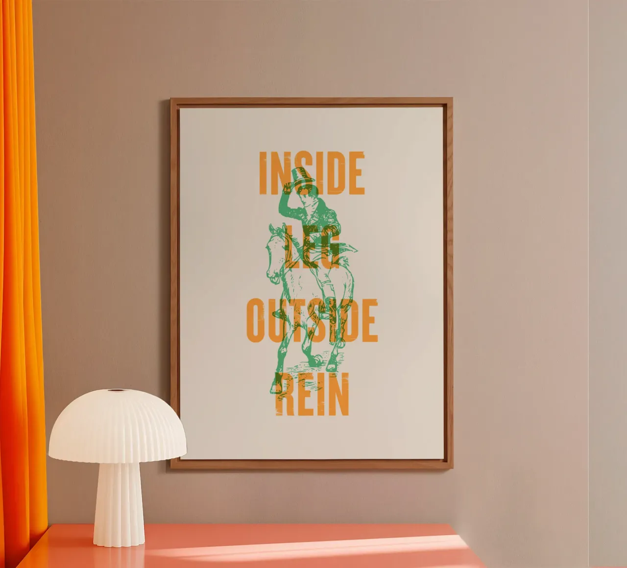 Interno gamba esterno rinforzo alluminio dibond da Vintagrafica