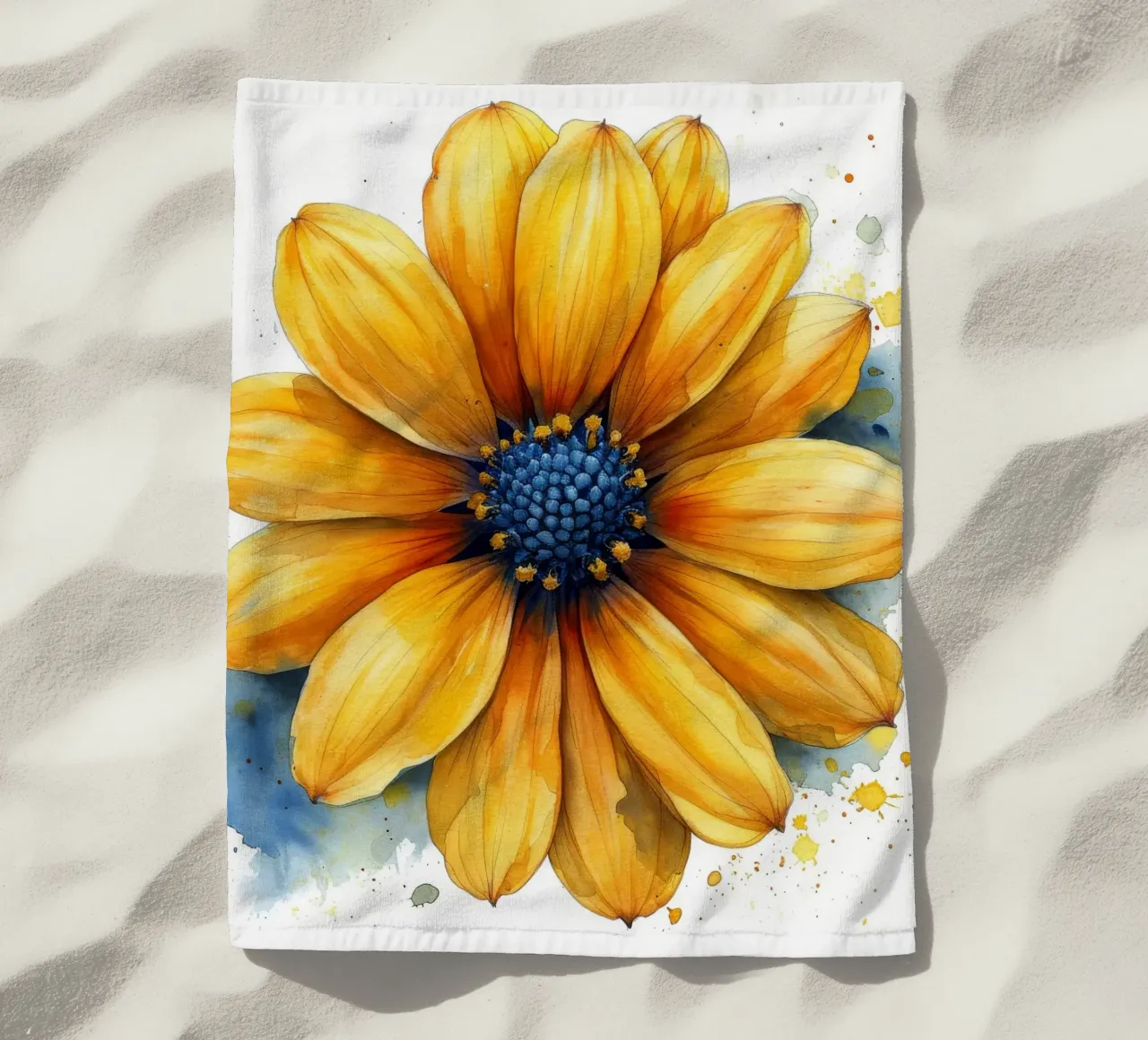 Coreopsis fiore 1 telo mare da Bold Blooms