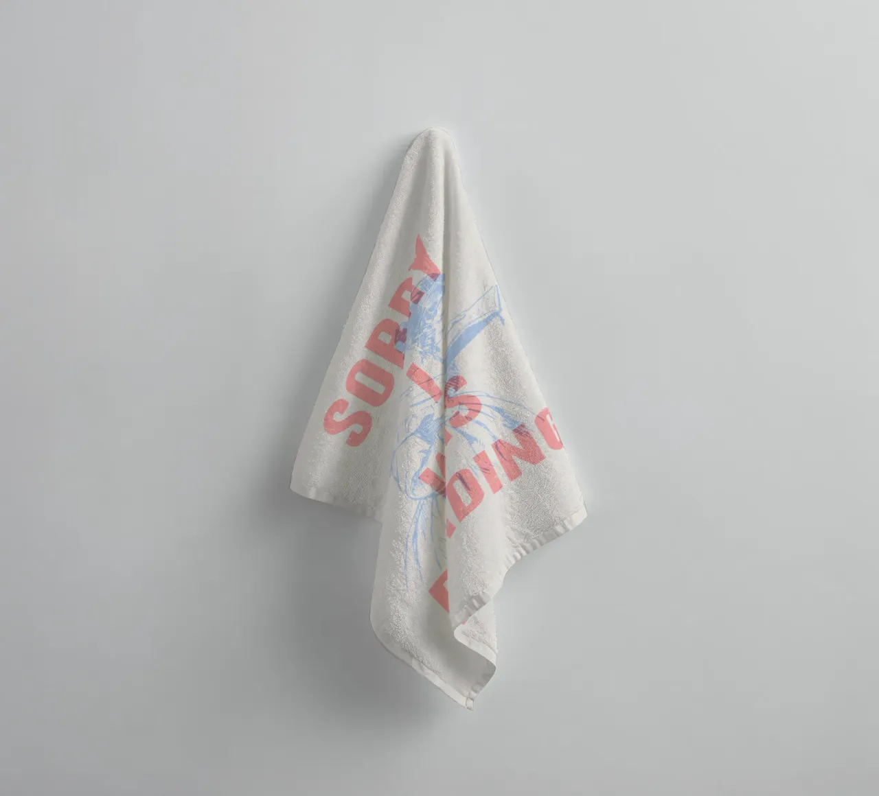 Sorry I was reading towel by Vintagrafica