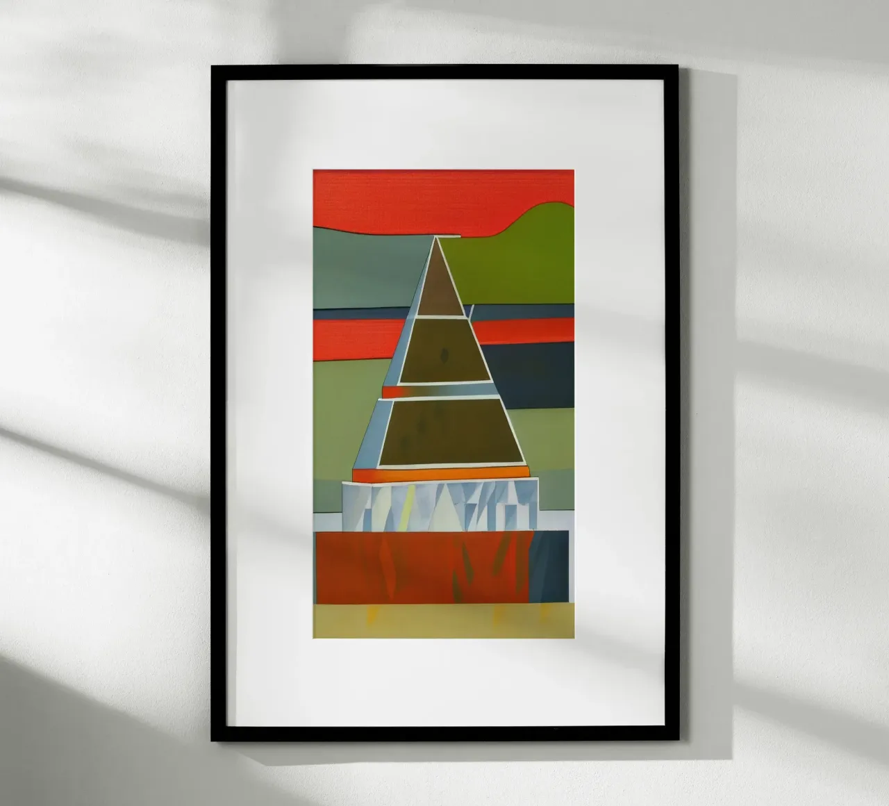 Escursione_di_Visita_Francoforte_3 poster con telaio in alluminio da Abstract Art by LK