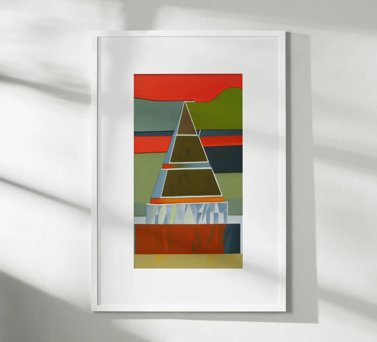 Escursione_di_Visita_Francoforte_3 poster con telaio in alluminio da Abstract Art by LK
