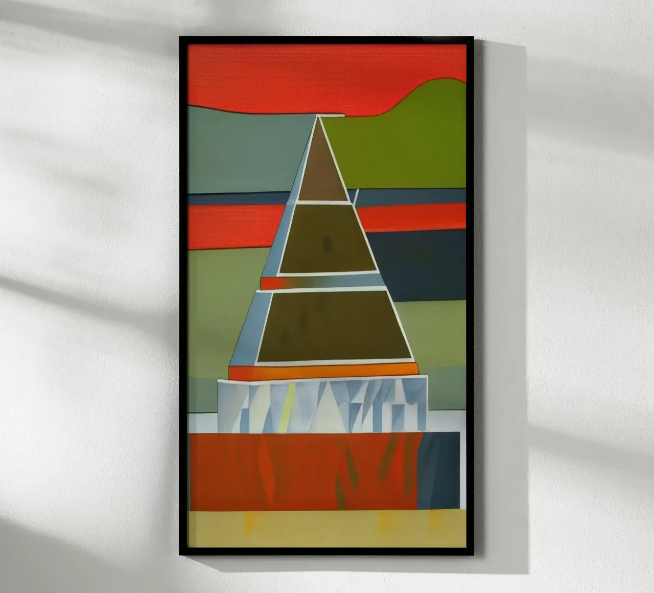 Escursione_di_Visita_Francoforte_3 poster con telaio in alluminio da Abstract Art by LK