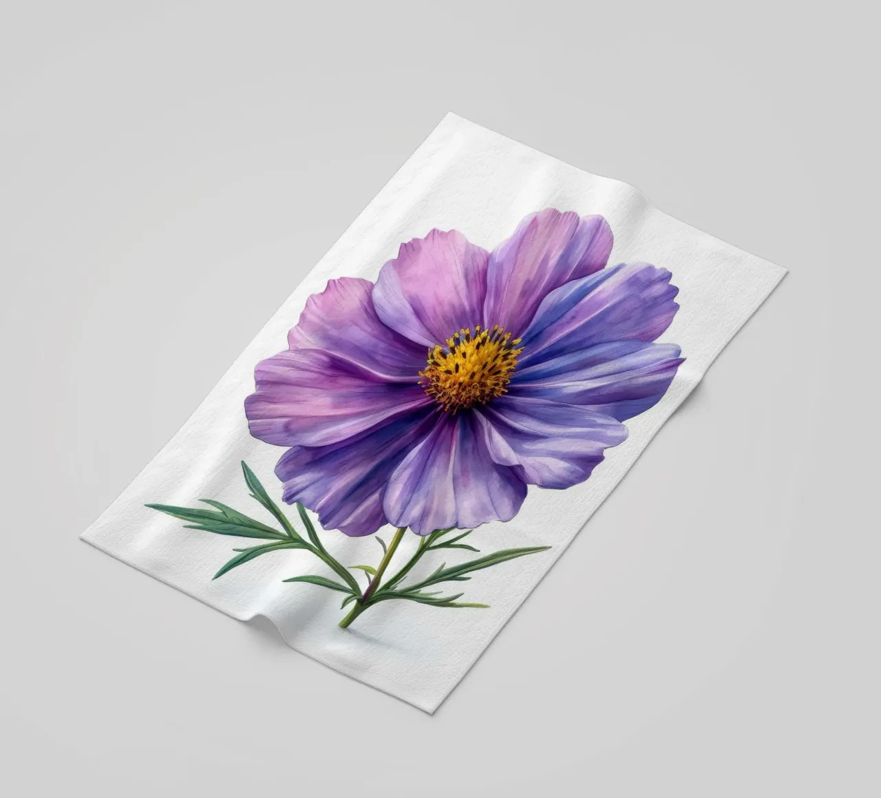 Fiore di Cosmo 2 telo mare da Bold Blooms