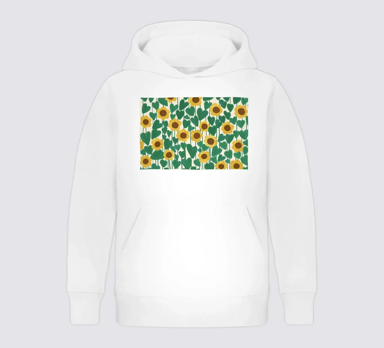 Sunflowers Kinder Hoodie von GigiRosado