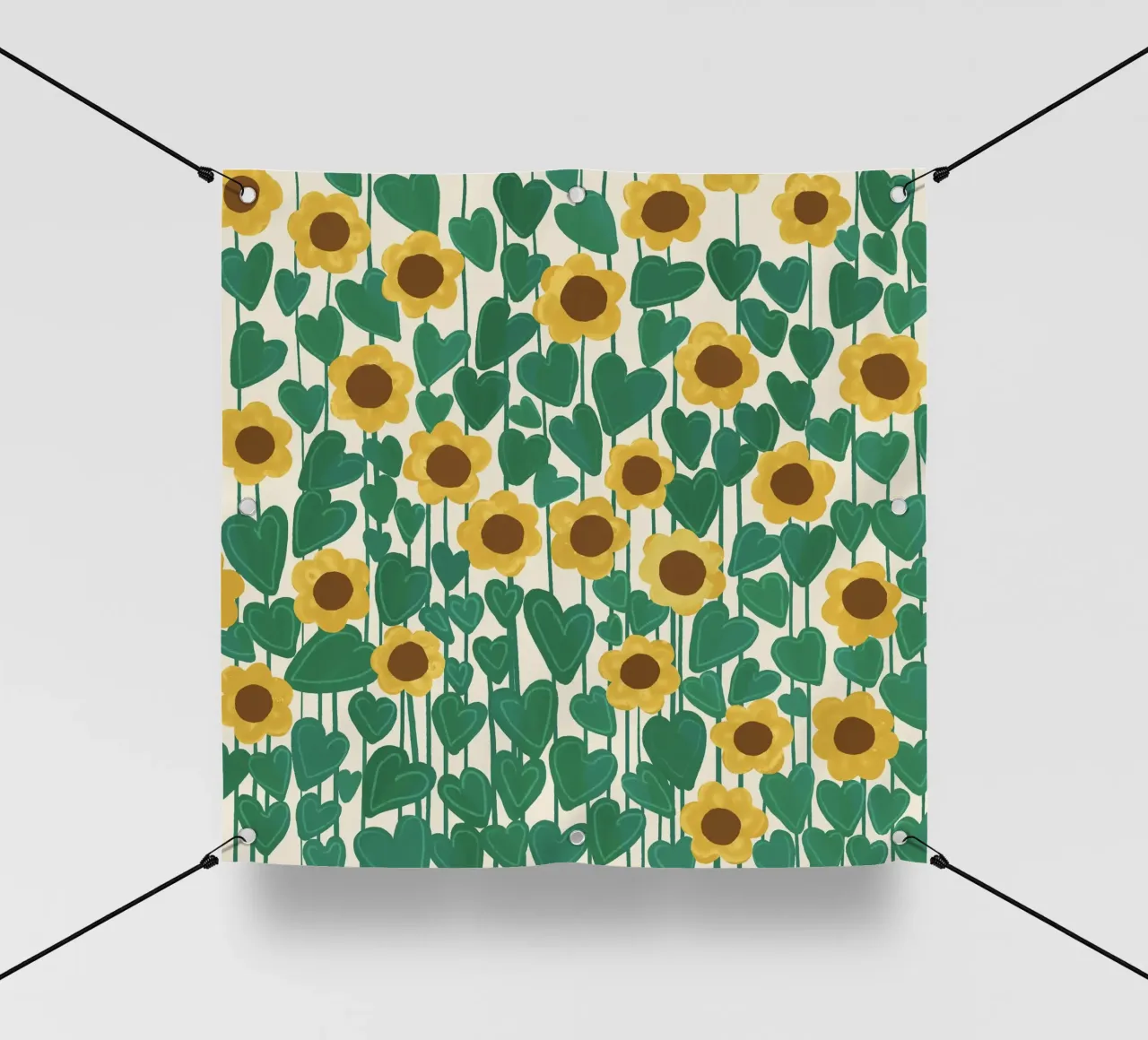 Sunflowers telo in pvc da GigiRosado