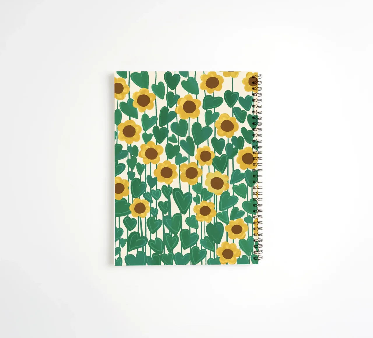 Sunflowers spiral notebook by GigiRosado